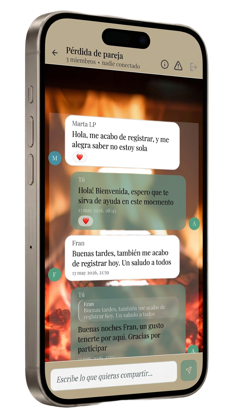 La aplicación aDios mostrada en un iPhone